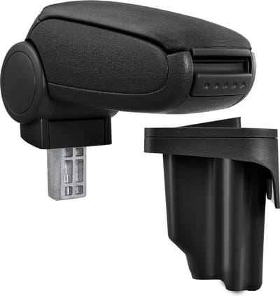 Armsteun voor BMW 3-serie E46 1998-2007 stof zwart