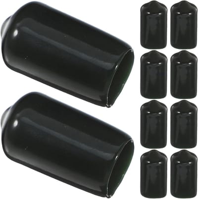 Tuinstokdoppen - Beschermkappen Stokken - Planten Steunen - Weerbestendig PVC - 2.50X1.30CM - Groen