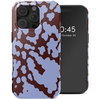 Selencia Hoesje - Geschikt voor Apple iPhone 16 Pro - Backcover geschikt voor MagSafe - Moo'd Lavender Glow