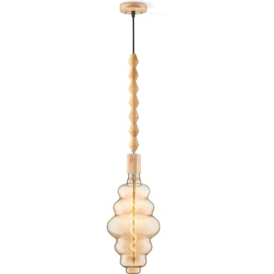 Home sweet home hanglamp Dana Cloud - amber