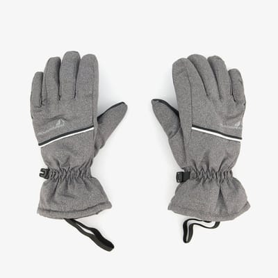Mountain Peak kinder skihandschoenen grijs - Maat 134/140