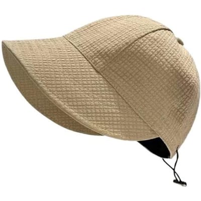 Casquette Visor de Soleil Réglable pour Femmes à Large Bord Casquette de Baseball Respirante Décontractée d'Extérieur Protection UV Casquette gray