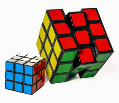 DMG Supply Kubus Set - Standaard en Mini Kubus - Breinbreker - 3x3 Kubus - Draaikubus - Puzzelkubus