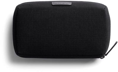Bellroy Tech Kit Accessoires Tas – Milieuvriendelijk van Gerecyclede Materialen – Praktisch en Modern Ontwerp – Bevat Gerecyclede Bronnen zoals PET-Flessen en Visnetten - Zwart
