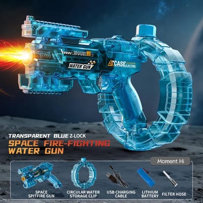 HOt Elektrische Waterpistolen Voor Volwassenen Krachtige Spuit Automatische Waterzuiging Water Blasters Zomer Buiten Strand Speelgoed Voor jongens Cadeau
