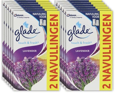 Glade One Touch Lavendel navulling duoverpakking 2 x 10 ml - 12x