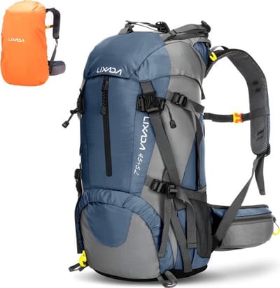 CarryQuest® 50L Tactical Backpack - Waterdichte Survival Rugzak met MOLLE-Systeem & Compressieriemen - Camouflage