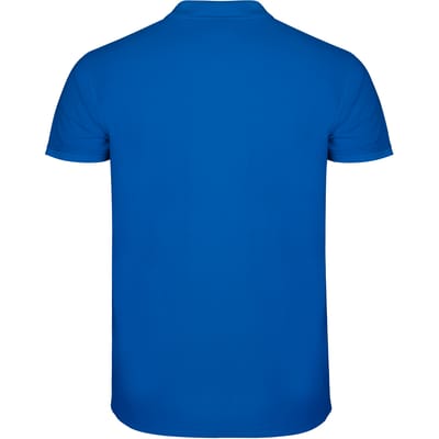 Roly Heren Ster Poloshirt (Koningsblauw)