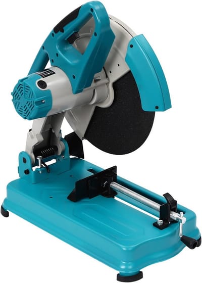 Elektrische Afkortzaag 2800W - Zaagdiepte 35.5 cm - Hoekinstelling 0-45 Graden voor Hout, Aluminium en Staal