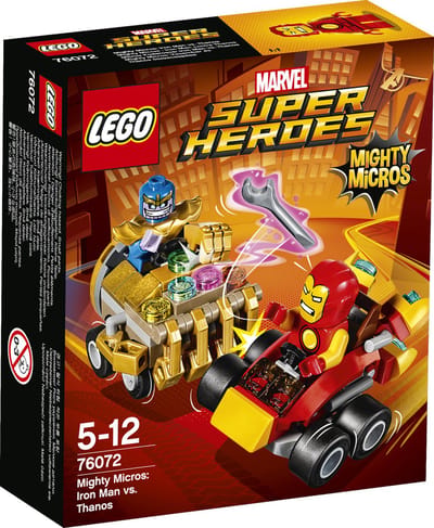 Marvel Avengers Mighty Micros: Iron Man vs. Thanos
