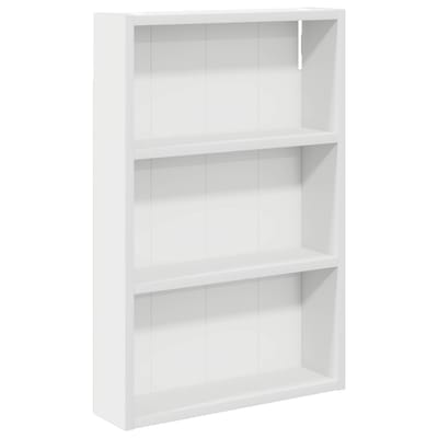 vidaXL - Badkamer - wandkast - Wit - 40 - x - 10 - x - 60,5 - cm - Geconstrueerd - hout