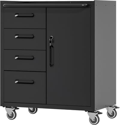 Salontafel - 120 × 60 × 46 cm - Gehard Glas Rechthoekige Tafel met Zwarte Metalen Poten - Staal - Zwart