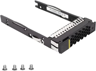 2.5 inch HDD Caddy voor SAS/SATA harde schijven - Universele behuizing voor servers zoals Huawei RH1288, RH2288 en RH2285H - Zwart, geschikt voor opslag en datacenter toepassingen