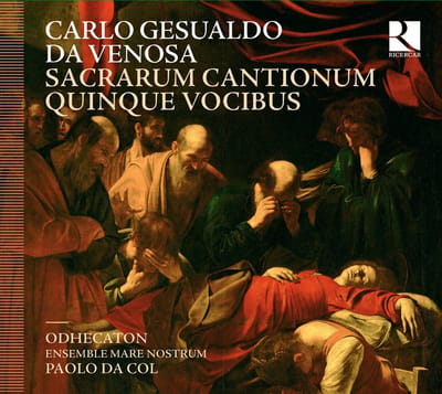 Odhecaton, Ensemble Mare Nostrum, Paolo Da Col - Gesualdo: Sacrarum Cantionum Quinque Vocibus (CD)