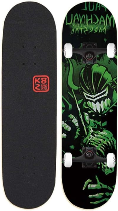 Complete Skateboard - Skate Board - Stunts en Tricks - 8 Lagen Esdoorn Dek - 31.5 x 8.6 Inch - E