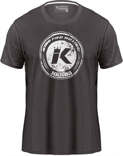 King Pro Boxing KPB Vintage Logo T-shirt Grijs - S