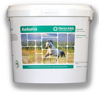 Kurkuma 3 kg - Horse Adds Paardensupplementen