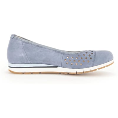 Gabor 22.412.26 - dames instapper - Blauw - maat 41 (EU) 7.5 (UK)