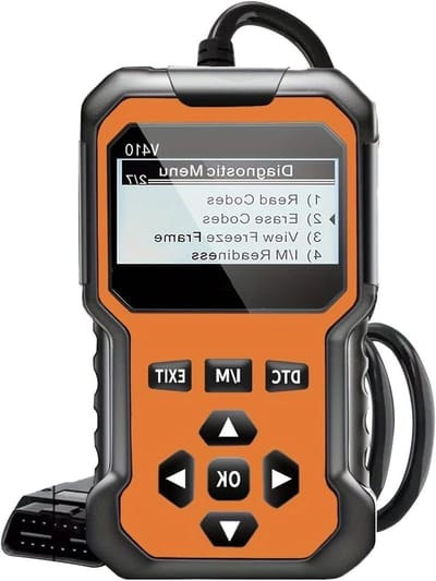 Autodiagnose Scanner - OBD2 Lezer Auto - Voertuigonderhoud - Merkonafhankelijke Diagnose - 12 x 7 cm - Zwart
