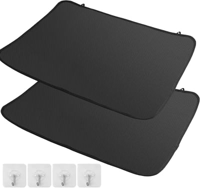 Panlid voor Elektrische Kookplaat, Vuurvast en Warmtebestendig, Beschermmat voor Inductie en Oven, 53 x 75 cm, Zwart