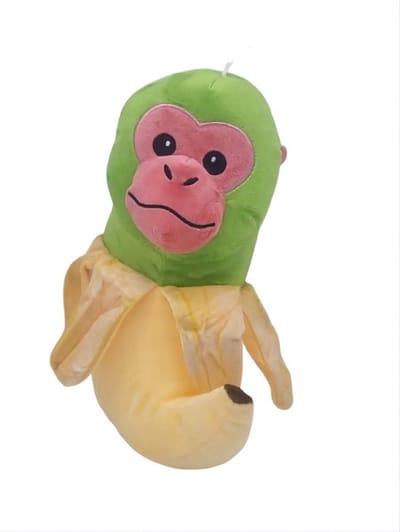 Chimpanzini Bananini Brainrot Aap Banaan Knuffel - Pluche
