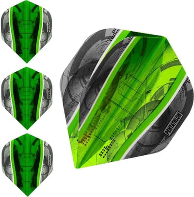 Dart Flights Set - Wetenschappelijk Ontwerp - Groen - 10 Pakketten (30 Stuks)