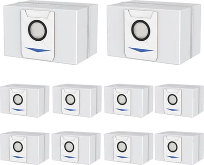 Stofzuigerzak voor Ecovacs Deebot X1 Omni/X1E Omni/X1 Turbo/T20 Omni/T20E Omni [Pack van 10] Vervangende stofzakken