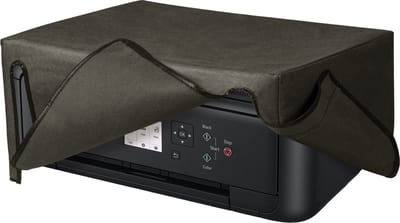 kwmobile hoes geschikt voor Canon Pixma TS5150 - Beschermhoes voor printer - Stofhoes in donkergrijs