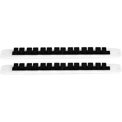 2 stuks Hengel Hengelhengel Reelhouder Garage Plafondmontage Hengels Rek Organizer white