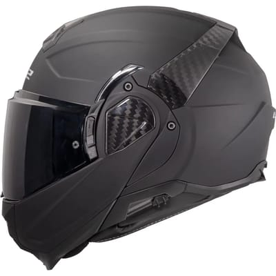 LS2 FF910 Advant II Solid Mat Zwart Systeemhelm - Helm