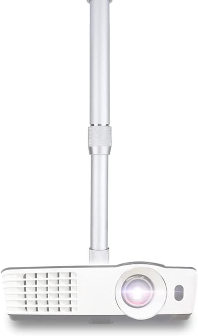 Projector Muurbeugel - Projector Ophanging - Thuisbioscoop Inrichten - Verstelbare Hoogte - 30 cm - Zilver