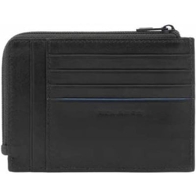 Geldvoorziening Piquadro B2 Revamp mannen zwart leer - PU1243B2VR-N