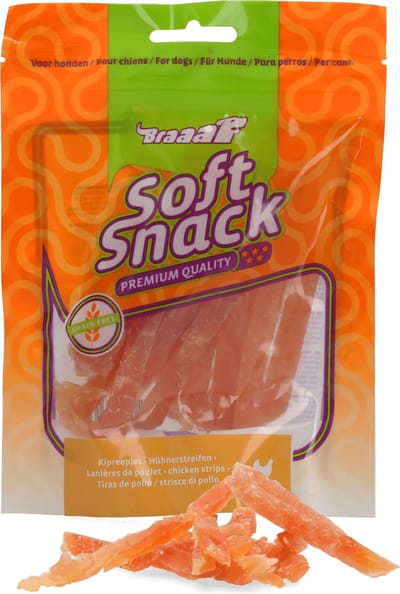 Braaaf Reepjes Kip 85 gr
