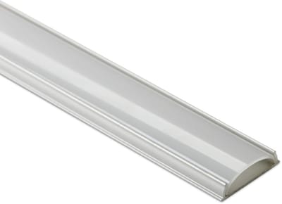LED Profiel-42 buigzaam met opale afdekking 1000 x 17 x 5 mm Aluminium geëloxeerd voor LED strips