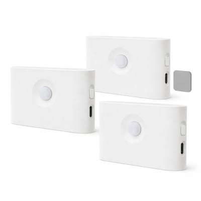 Oneproduct Trapverlichting LED Bewegingssensor - Draadloze Wandlamp - Oplaadbare Nachtlamp - Set van 3