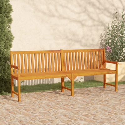 vidaXL - Tuinbank - 220 - cm - massief - acaciahout