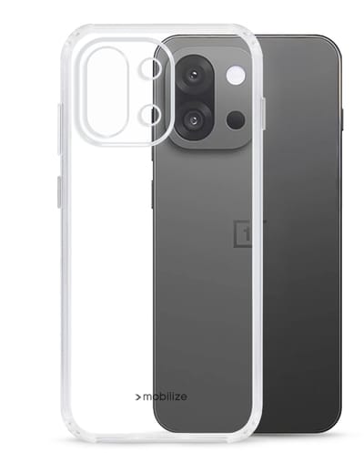 Mobilize Doorzichtig Hoesje geschikt voor OnePlus 15 Telefoonhoesje Flexibel TPU | Mobilize Gelly Case Backcover | Doorzichtig Telefoonhoesje 15 | 15 Case | Back Cover - Transparant