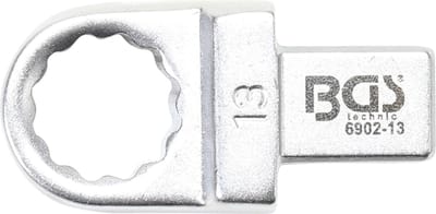 BGS Opsteek-ringsteeksleutel 13 mm opname 9 x 12 mm - 6902-13