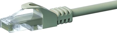 Danicom UTP CAT5e patchkabel - 2 meter grijs - 100% koper - netwerkkabel - internetkabel - UTP kabel - RJ45 - 1000 mbit/s