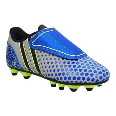 Patrick Voetbalschoenen met stippen voor kinderen, voor harde ondergrond (Blauw)