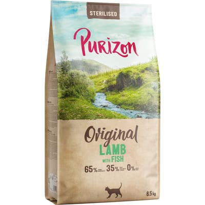 Purizon Cat Sterilised Lam en Vis - Nieuw Receptuur: Dubbelpak 2 x 6,5 kg