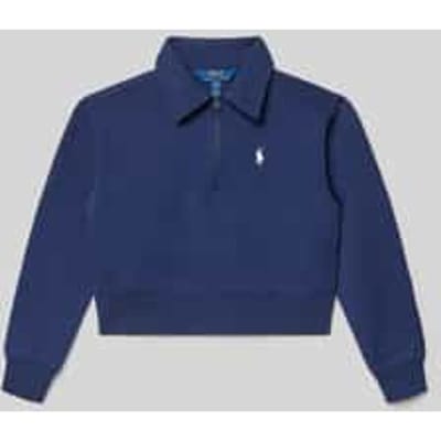 Regular fit sweatshirt van katoenmix