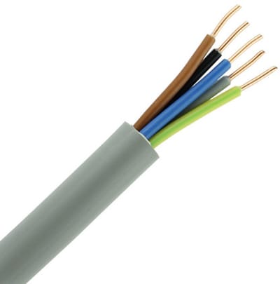 Xmvk kabel 5x2.5mm2 per rol van 50 meter