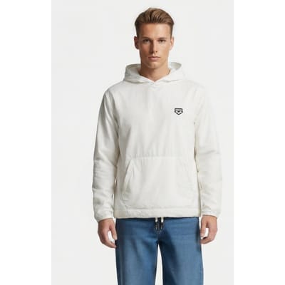 Arena Men's Hooded Sweat Mph White Maat: L | Lichte Jassen Outlet | Heren | Wit