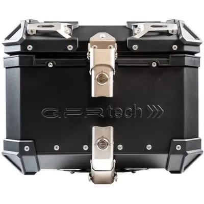 Top case motorfiets van aluminium met specifieke plaat inbegrepen GPR Tech Royal Enfield Himalayan 410 2017/2023