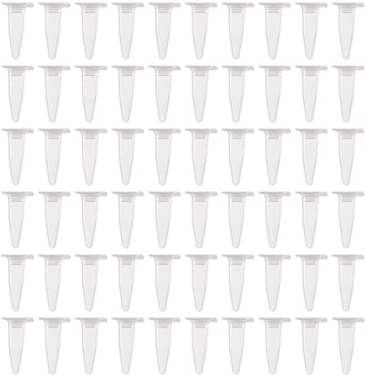 Centrifugebuisjes - Microbuisjes Labbuisjes - Monsters Verzamelen - Afgestudeerd en Transparant - 1 ml - Transparant