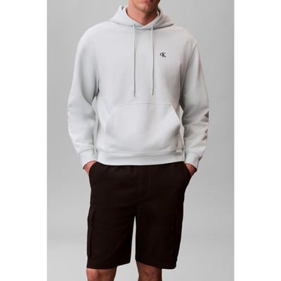 Calvin Klein Long Sleeve Eu 350gsm Terry Monogram Pale Meadow Taglia: M | Felpe con cappuccio Outlet | Uomo