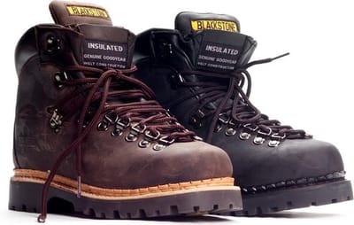 Blackstone 6 INCH MOUNTAIN - 0999 Dark Brown - Worker - Dark brown - Maat: 49