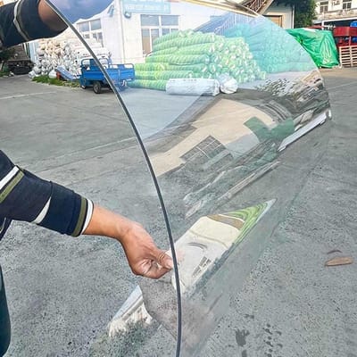 Transparante Platen - Dakplaat Plastic - Kas Daken - UV Bestendig - 1mm Dikte - Doorzichtig