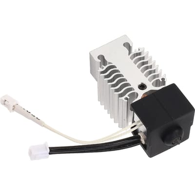 Hotend Kit voor Ender 3 V3 SE Ti Legering Koperen Keel 0.4mm Gehard Staal Nozzle 3D Printer Print white